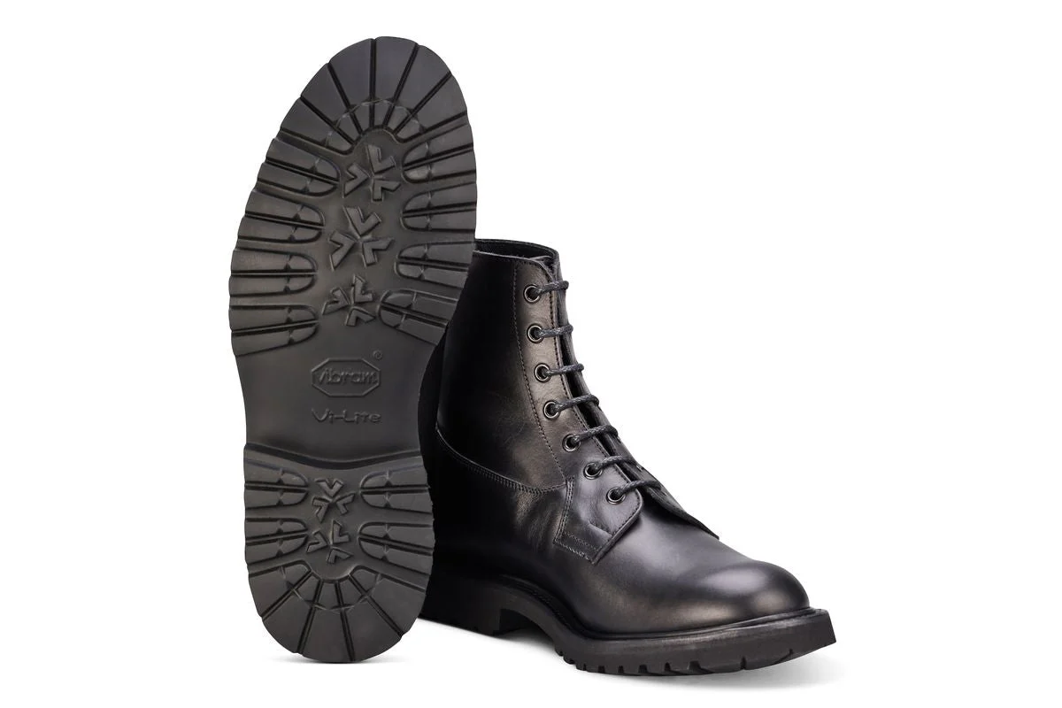 Burford Country Boot - Black Waxy Hidro - Image 5