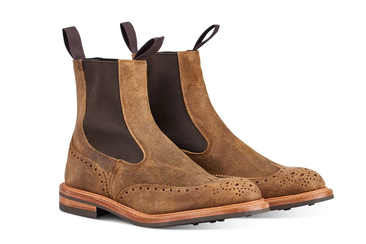 Henry Country Boot - Peanut Reverse Suede - Image 3