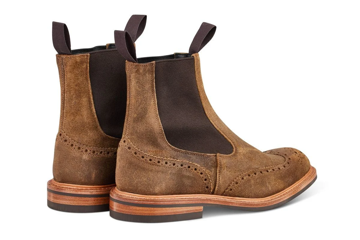 Henry Country Boot - Peanut Reverse Suede - Image 4