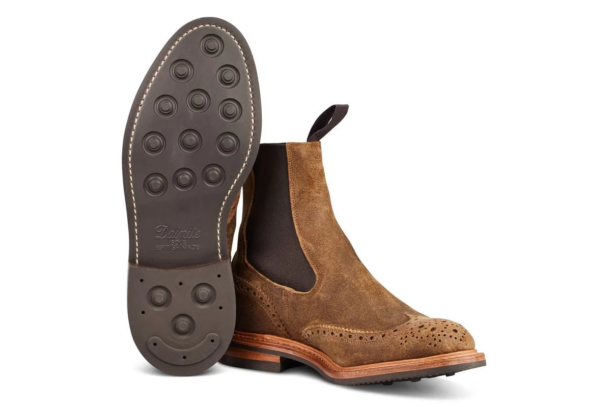 Henry Country Boot - Peanut Reverse Suede - Image 5
