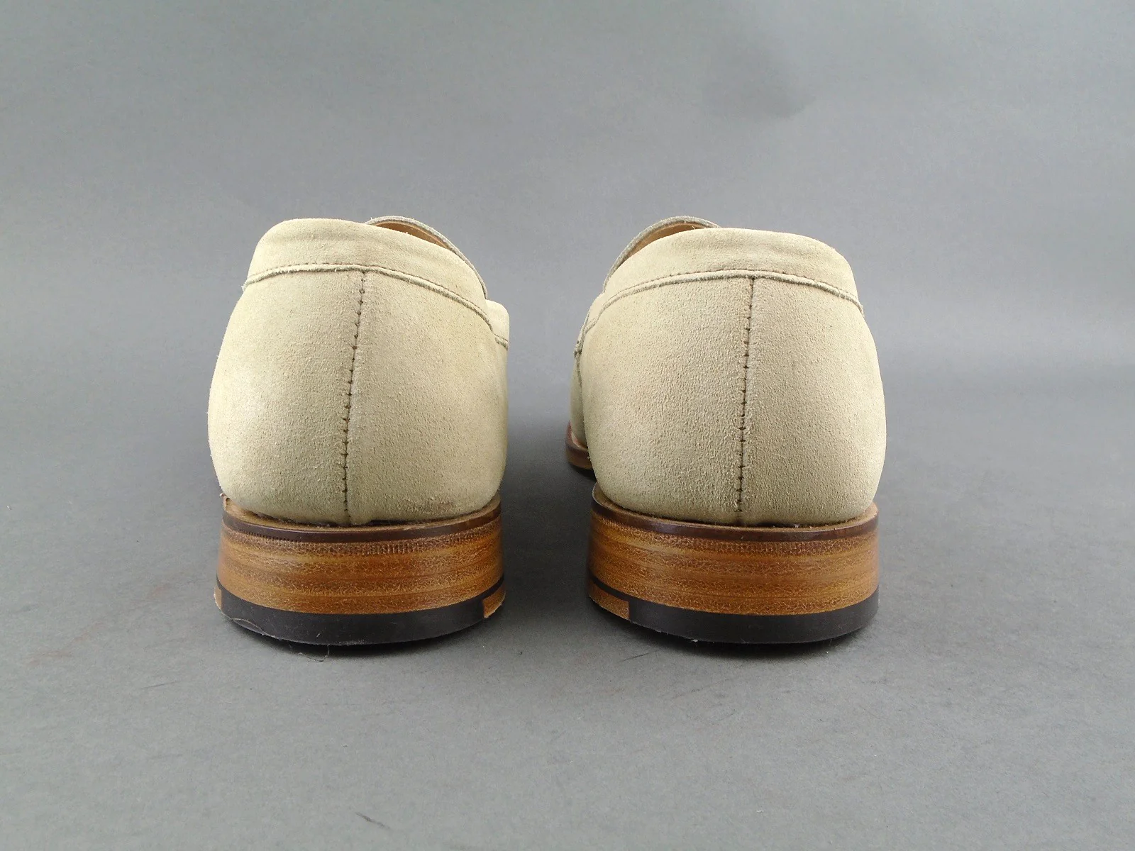 Jermyn Street Penny Loafer - Oatmeal Suede - Image 5
