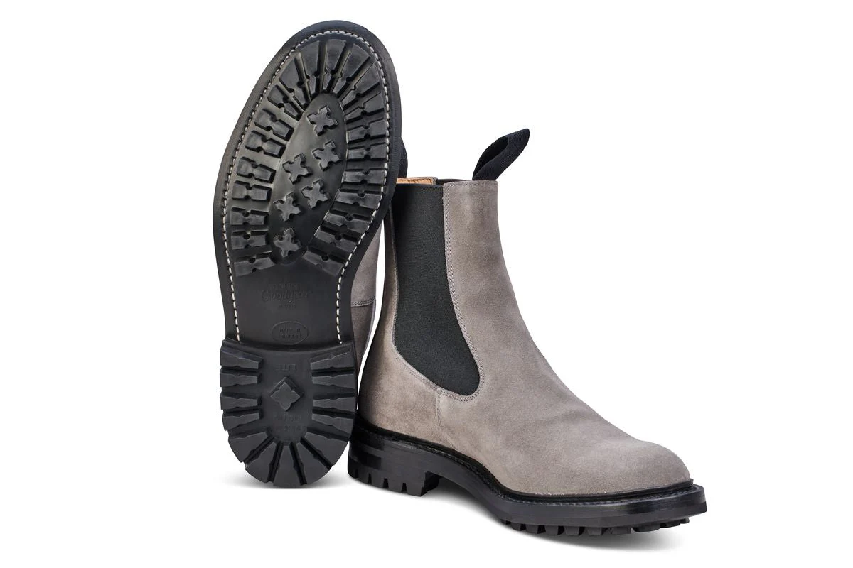 Stephen Chelsea Boot - Grey Castorino Suede - Image 5