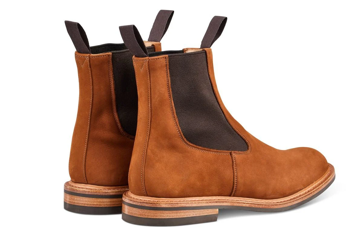 Stephen Chelsea Boot - Whisky Hydro Nubuck - Image 4